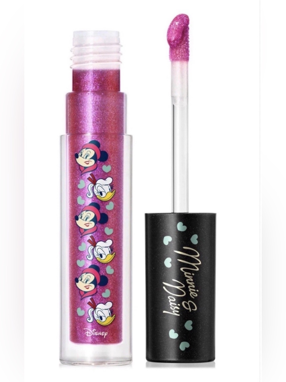 MAC LIPGLASS / M·A·C X DISNEY MINNIE & DAISY Pink Polka Dots. BNIB